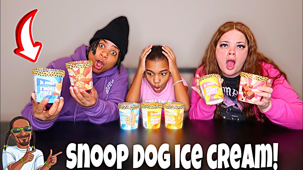 TRYING SNOOP DOG ICE CREAM FROM WALMART!