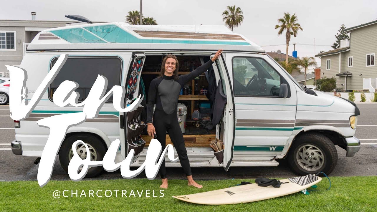 Van Tour | Ford Econoline Van Build for Under $6000 | Full Time Van Life in a Conversion Van