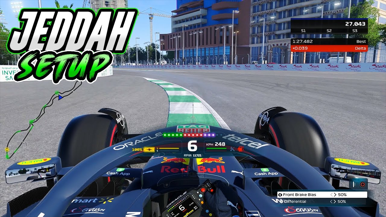 F1 22 JEDDAH HOTLAP + SETUP (1:27.422)