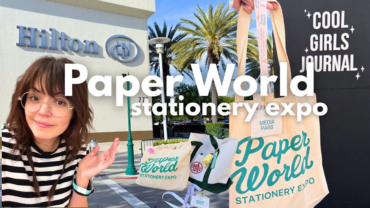 Paper World Stationery Expo ˚📒✩ ₊˚♡  ( my experience + stationery haul ) 