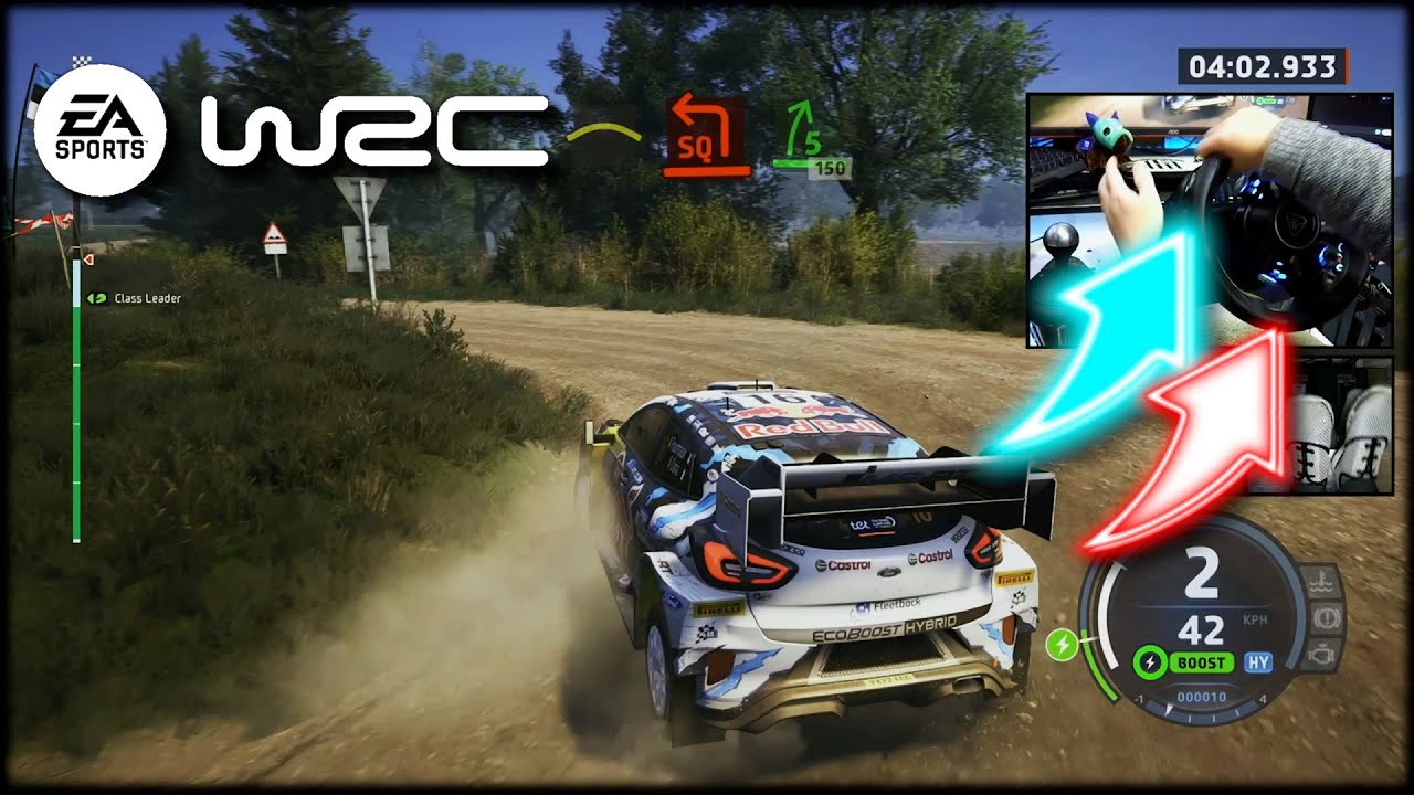 Ford Puma Rally1 Rally Latvia / Turtle Beach VelocityOne Race Wheel EA Sports WRC