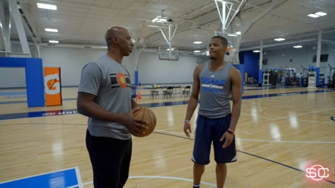 Mavericks rookie Dennis Smith Jr. hangs with Chauncey Billups | SportsCenter | ESPN