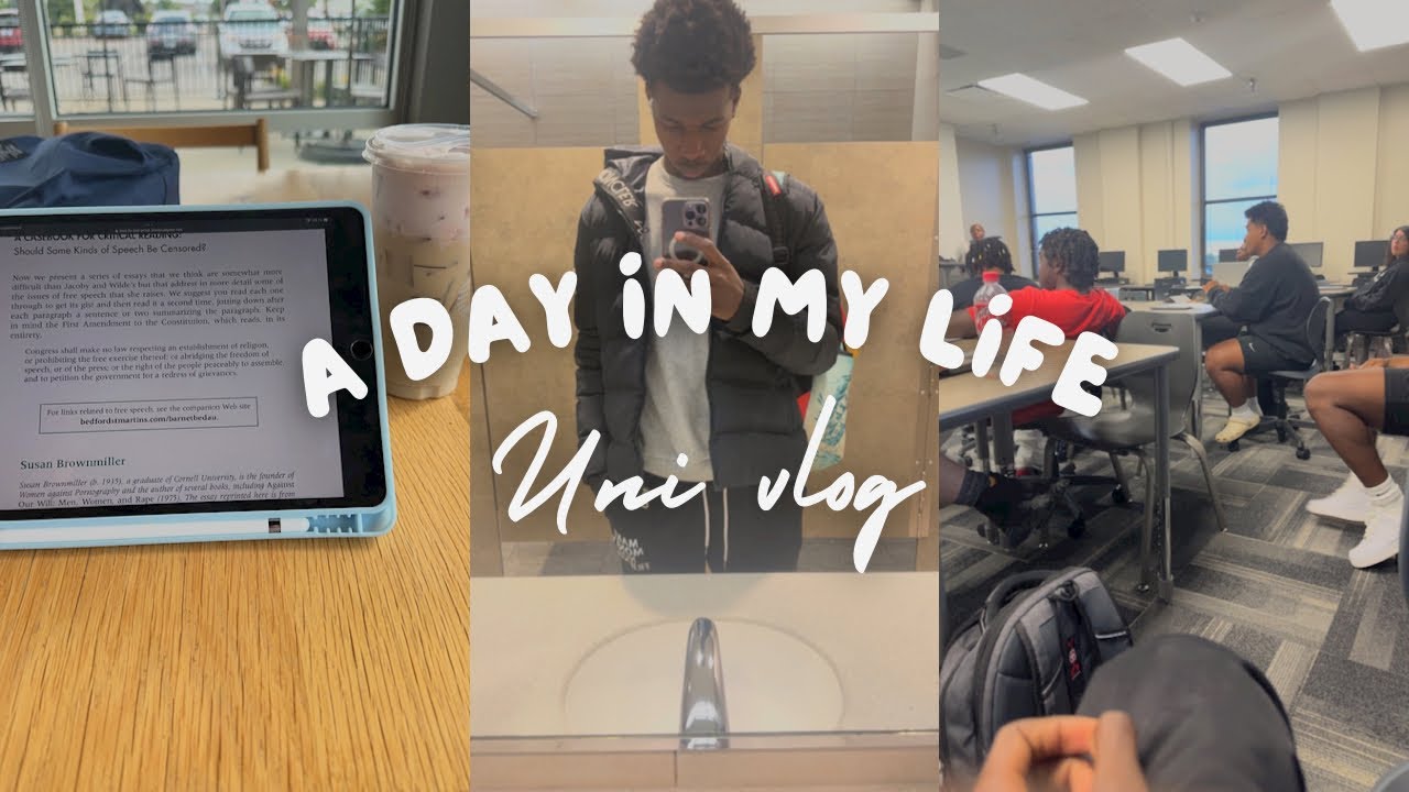 Uni vlog: Dans ma vie d’etudiant au us 🇺🇸