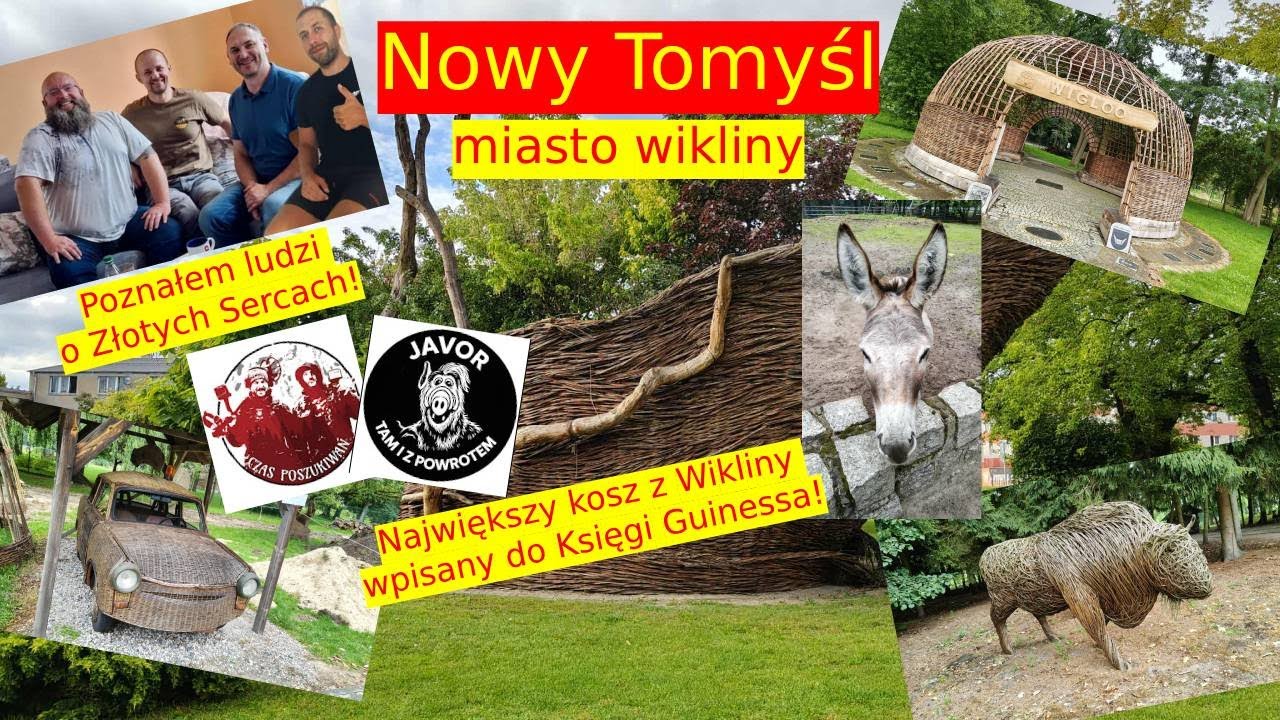 Nowy Tomyśl i spotkanie z @Czas Poszukiwań i @JAVOR   TAM I Z POWROTEM i  @Kaszubski Poszukiwacz?