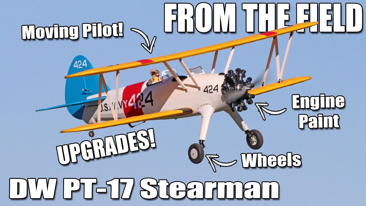 Из поля зрения — Танцующие крылья/Bitgo Hobby PT-17 Stearman Detailing