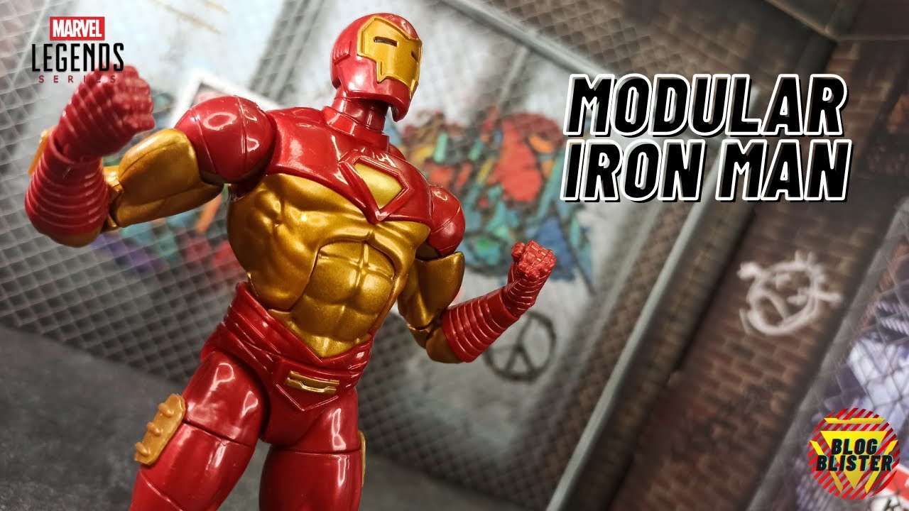 Marvel Legends Iron Man Modular Ursa Major BAF Revision Review en Español