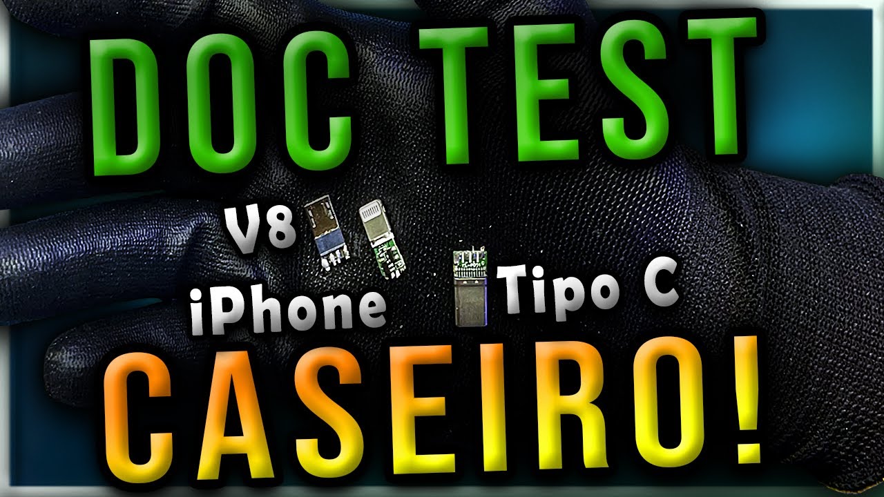 Como Fazer um Doc Test Caseiro Para Testar Conector de Carga! (Fácil e Barato!)