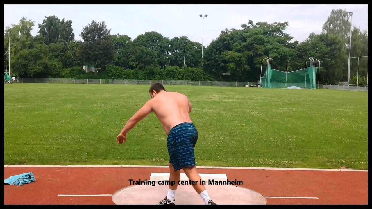 Tom Walsh during TC in Mannheim.
