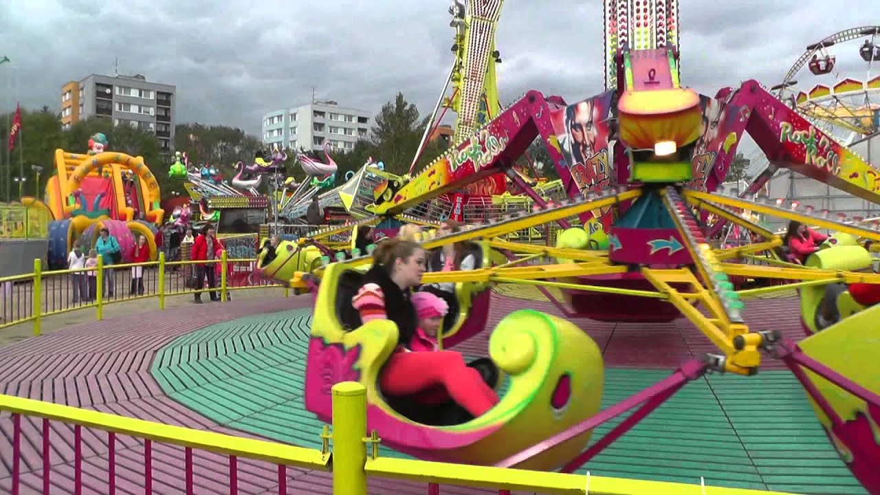 Strakonická Václavská pouť 2015 - ATRAKCE CRAZY DANCE / ATTRACTION CRAZY DANCE OFF-RIDE