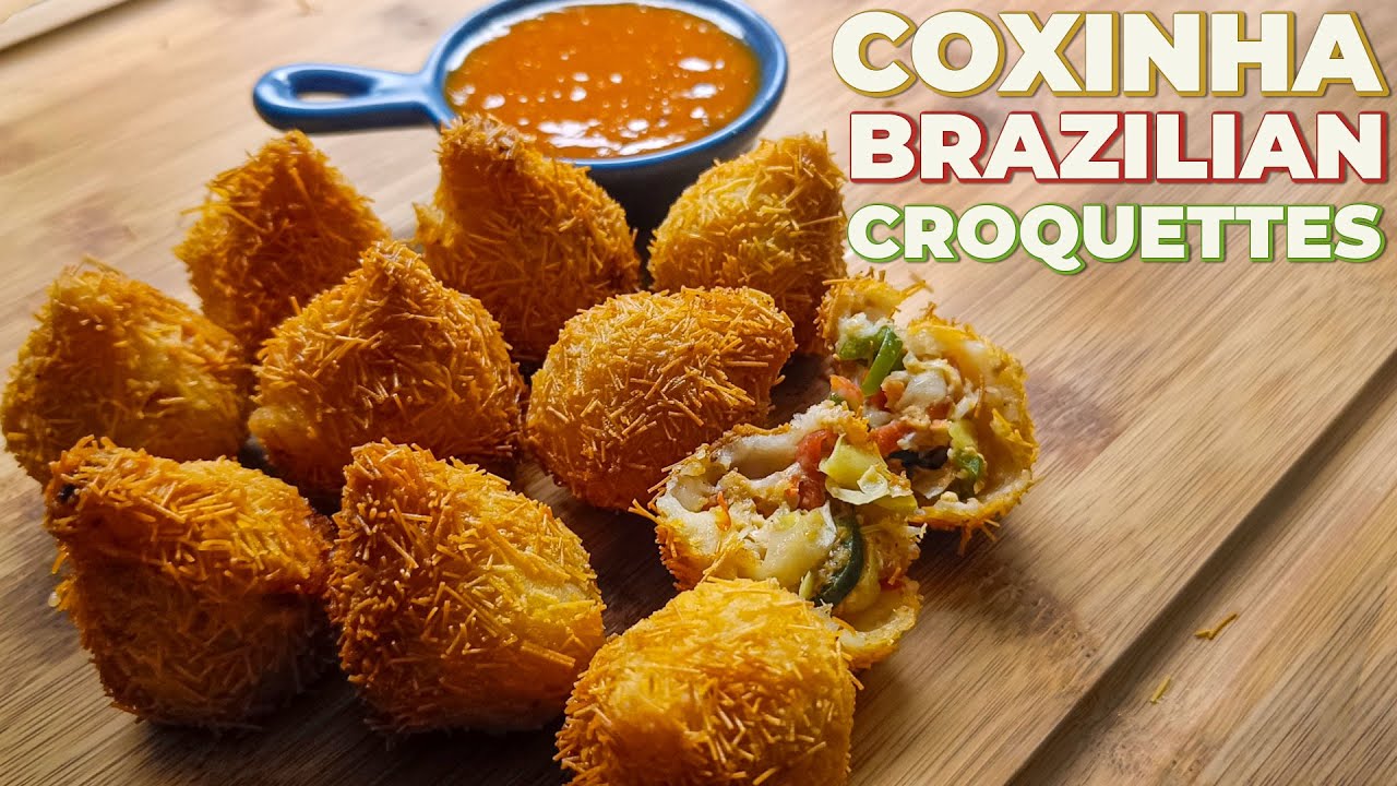 How to make Coxinha - Brazilian Croquettes | Delicious Coxinha Recipe from Scratch | Eid Special