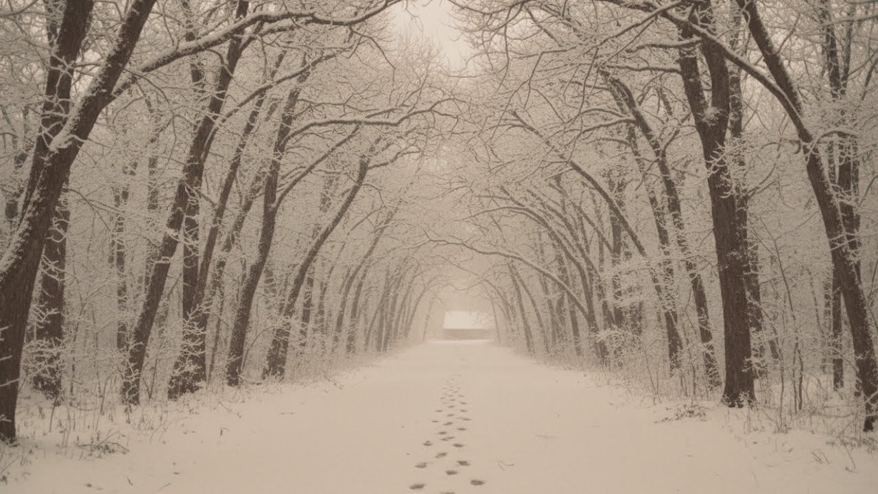 1897, OZARKSTHOMAS REED FOLLOWED THE TRACKS UNTIL THE SNOW ERASED THEM