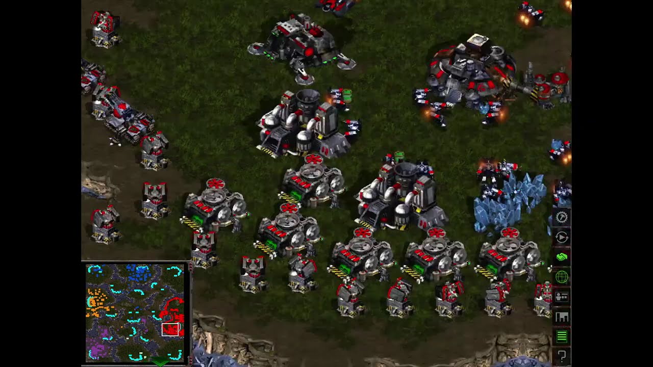 StarCraft Replay - Big Game Hunters - Amazing, One Dark Templar Could Destroy a Whole Terran Unit