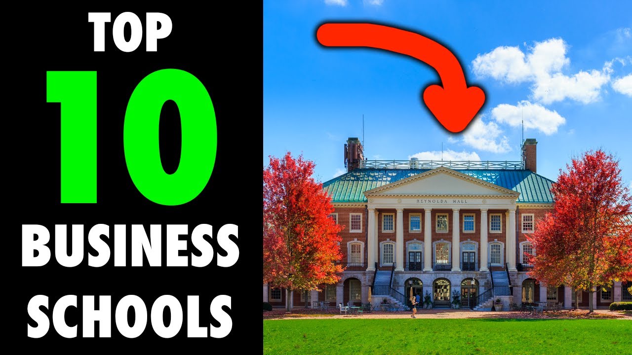 The Top 10 Undergraduate Business Schools (2021)