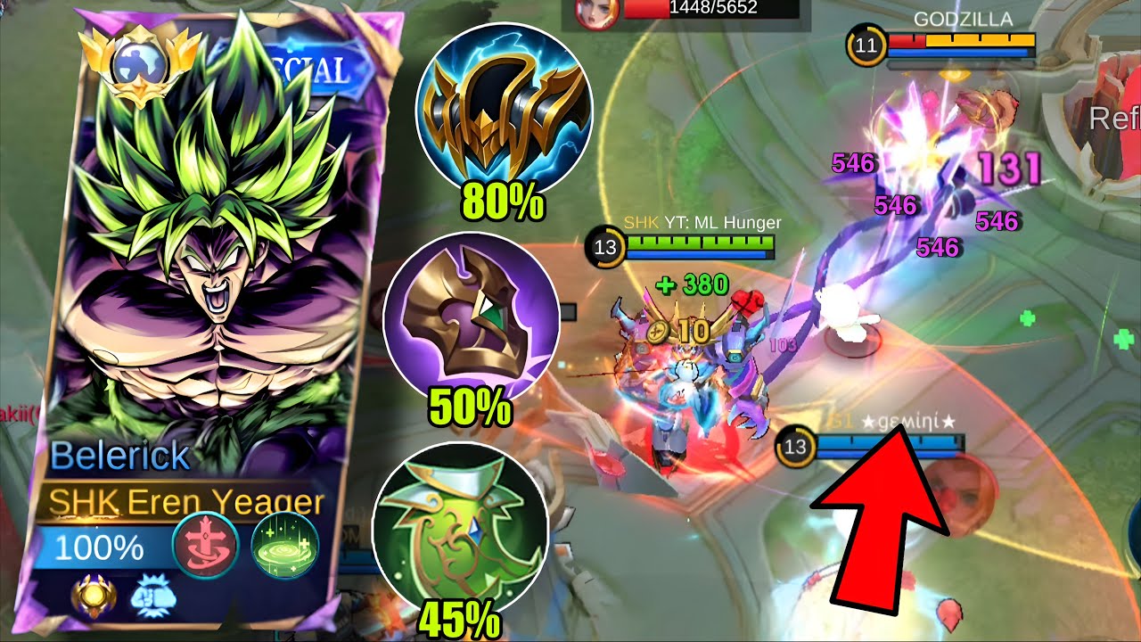 BELERICK Users, Try this BUILD for AUTO WIN!!!!  | MLBB