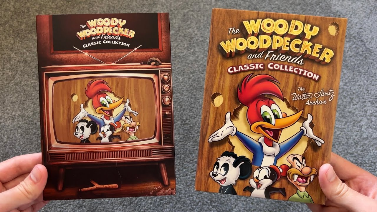Woody Woodpecker and Friends: Classic Collection DVD Unboxing