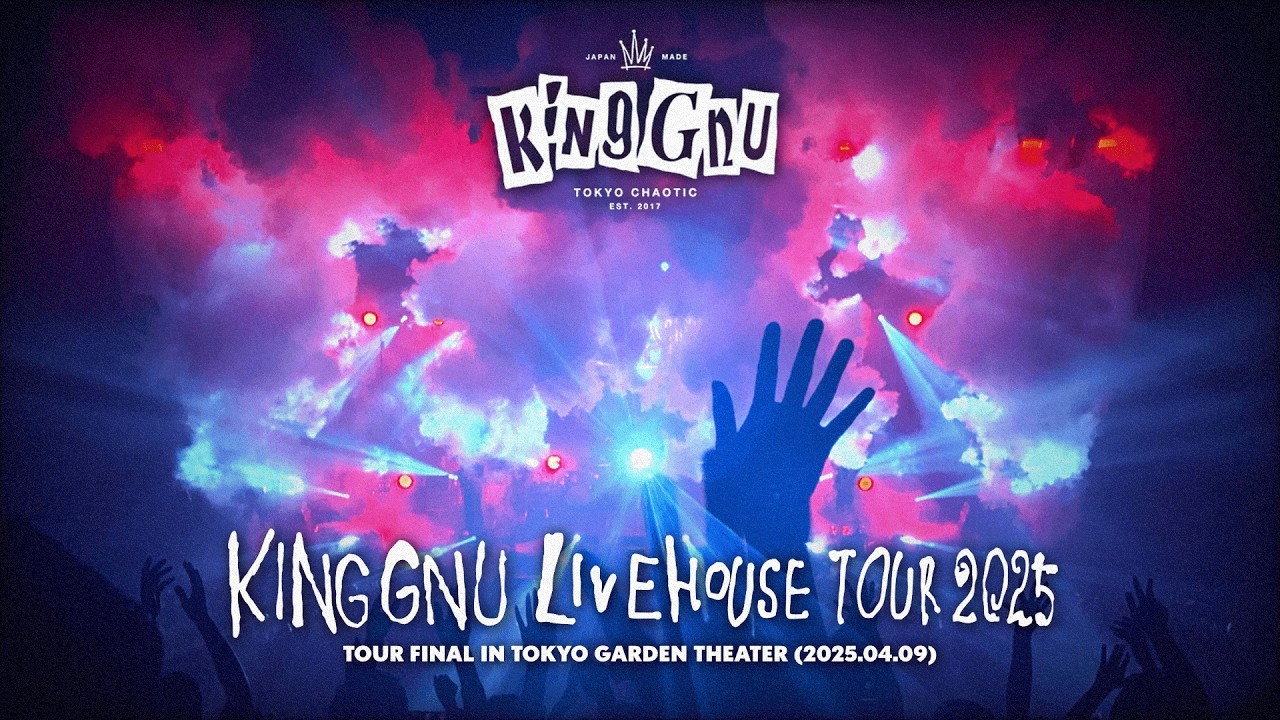 KING GNU LIVEHOUSE TOUR 2025 “CLUB GNU EDITION