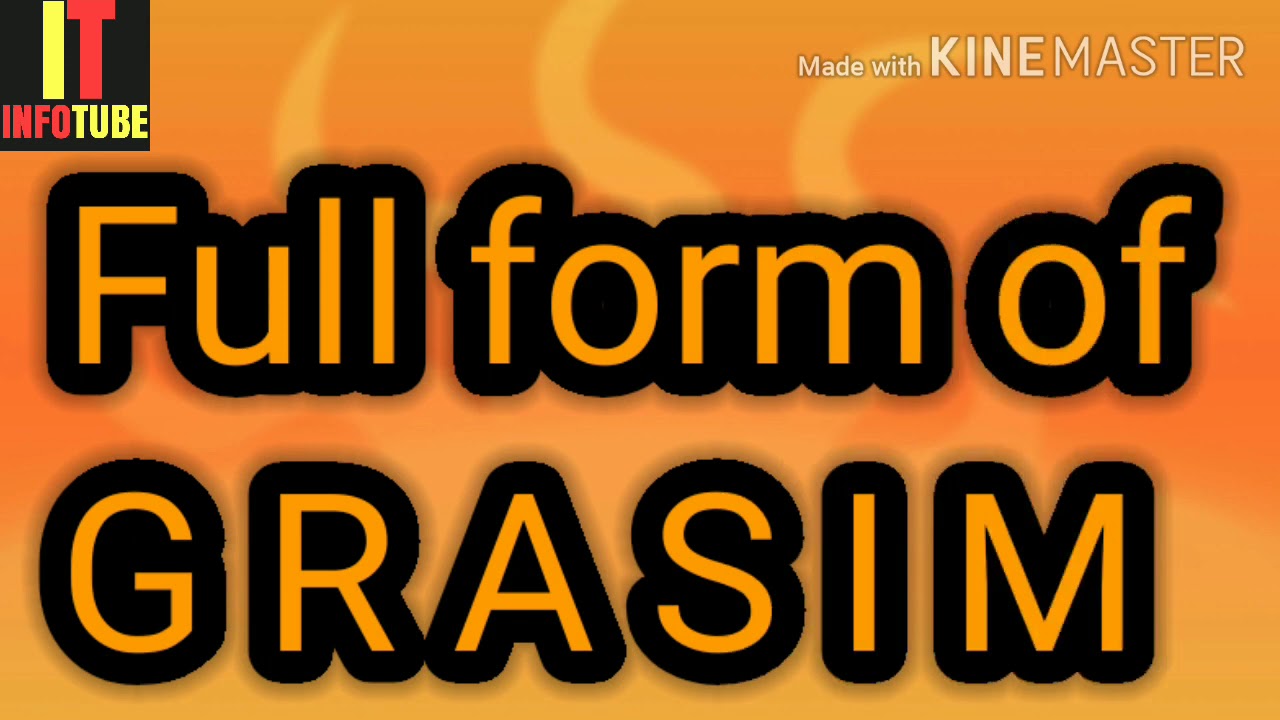 Full form of GRASIM | What is GRASIM