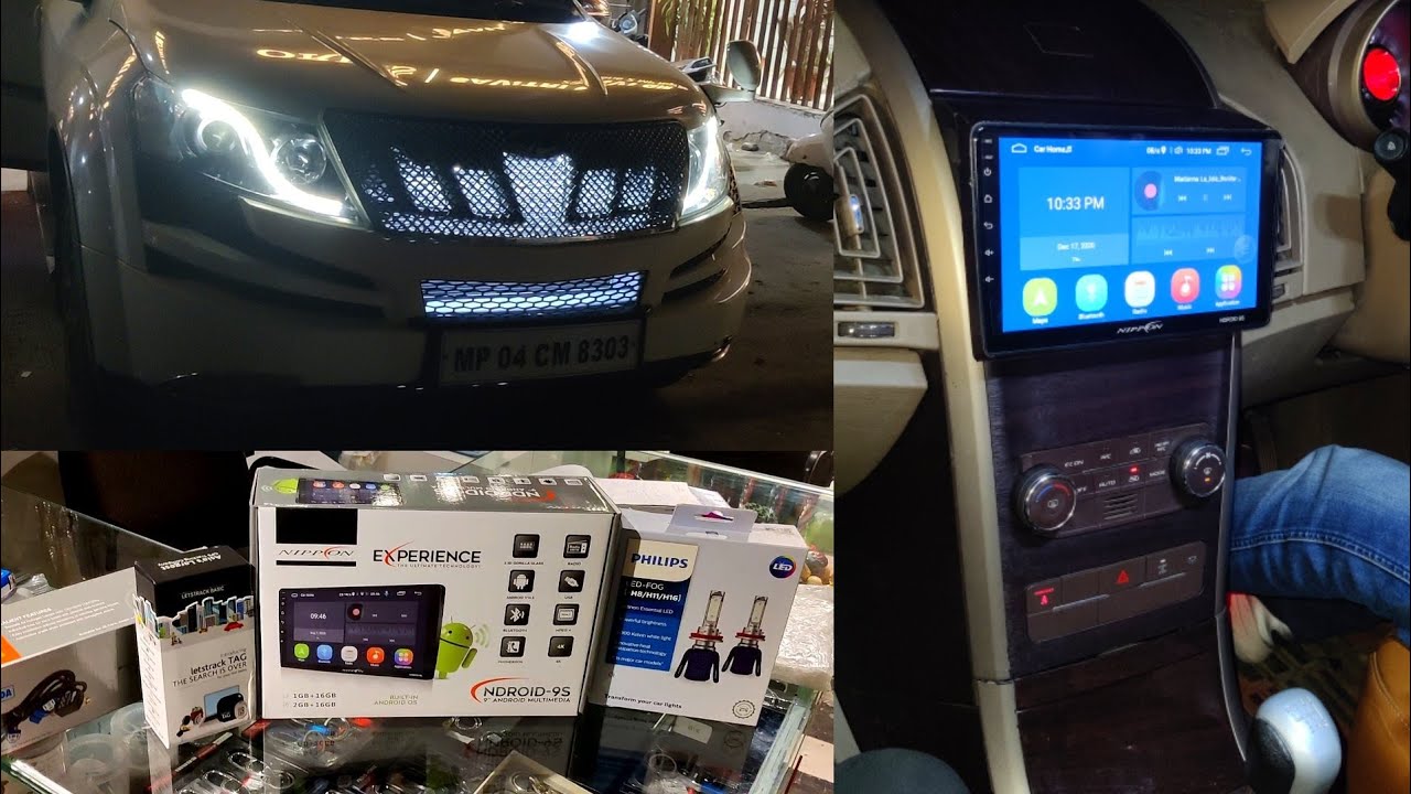Mahindra Xuv500, Grill Light, 9''Inch Android System, H7 & H8 LED, || XUV 500 ||