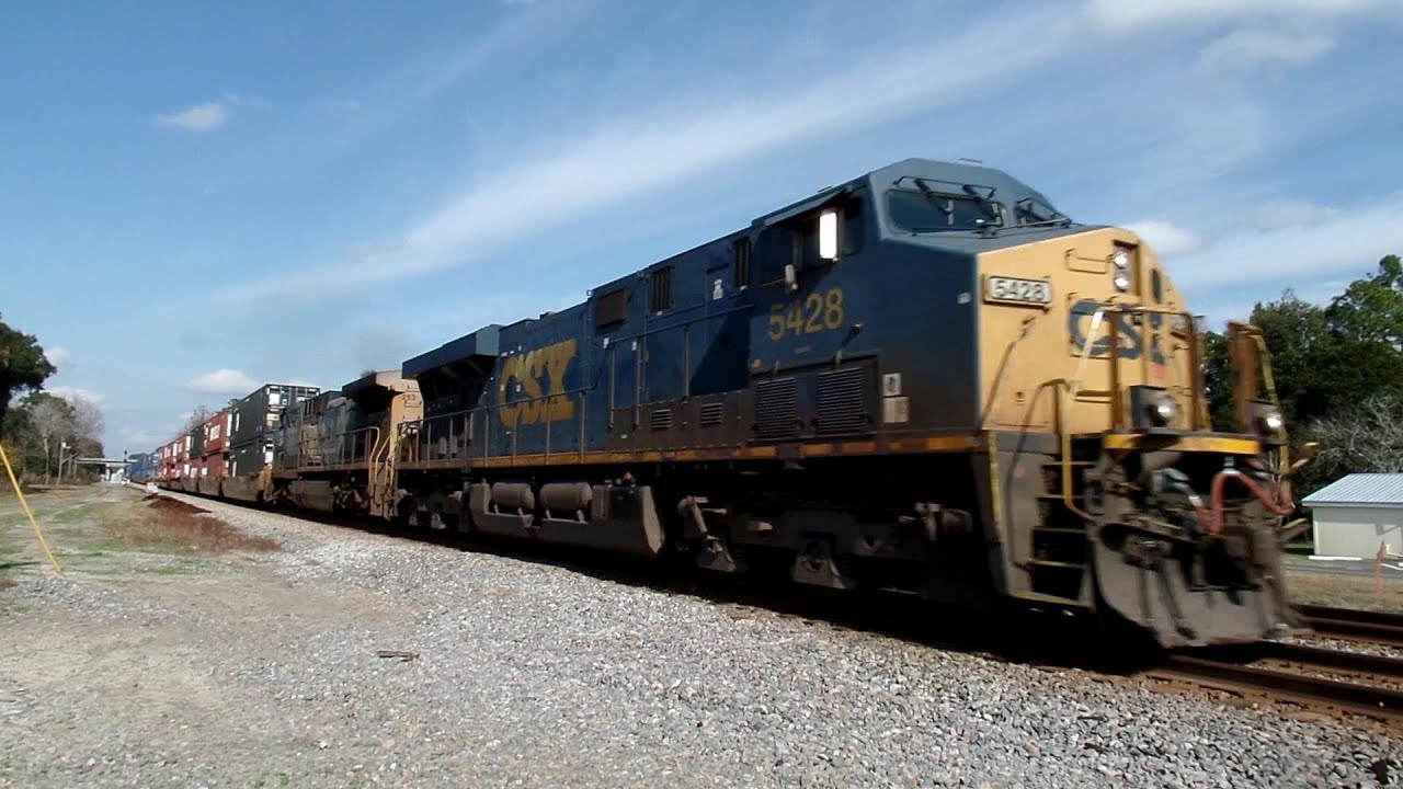Shipment Train Coming Through