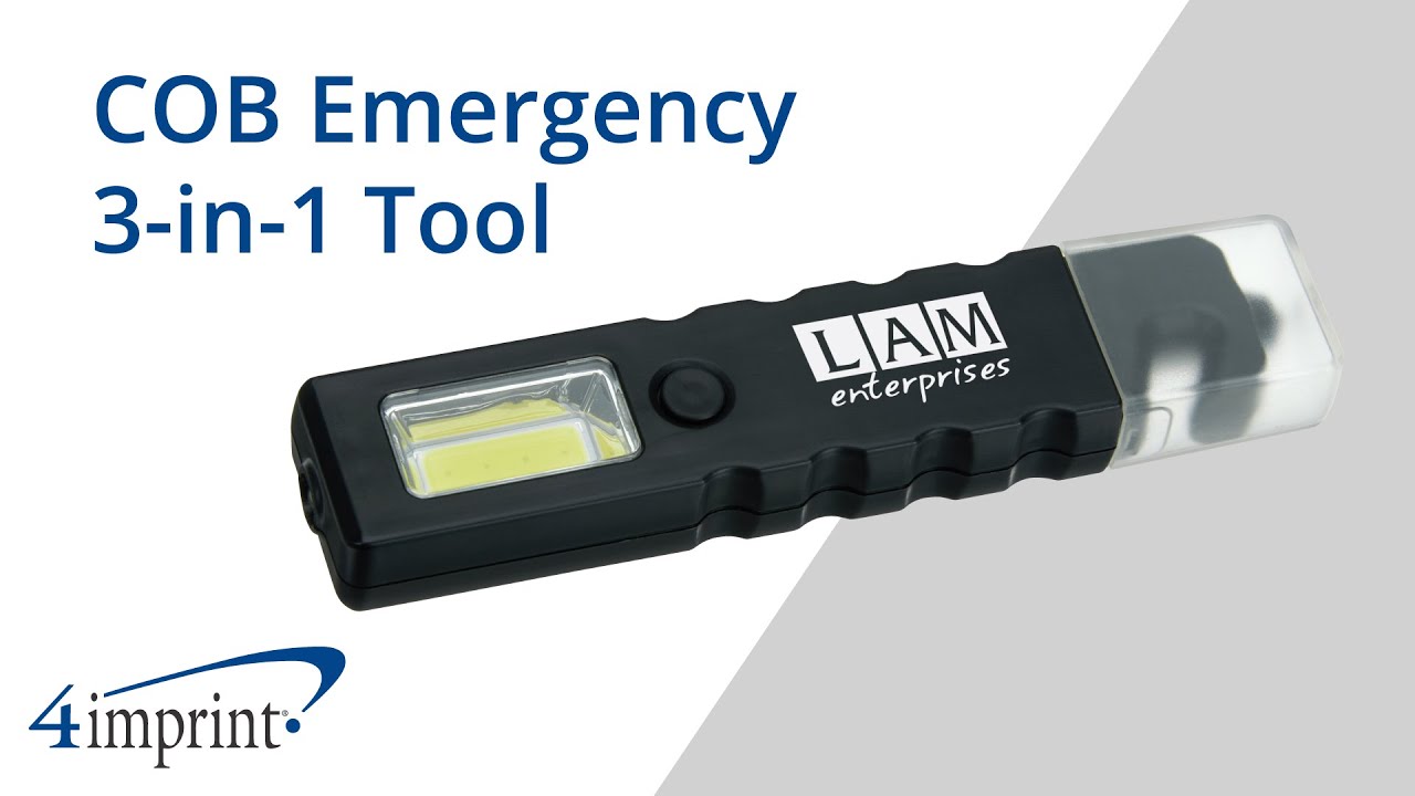 COB Emergency 3 in 1 Tool - Custom Emergency Tool by 4imprint