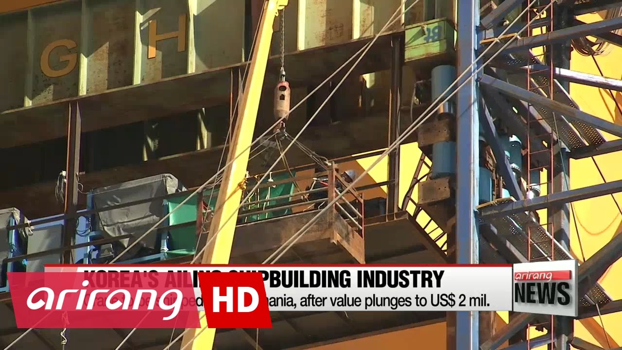 Korea's giant crane to be shipped off as the nation's shipbuilders continue restructuring efforts