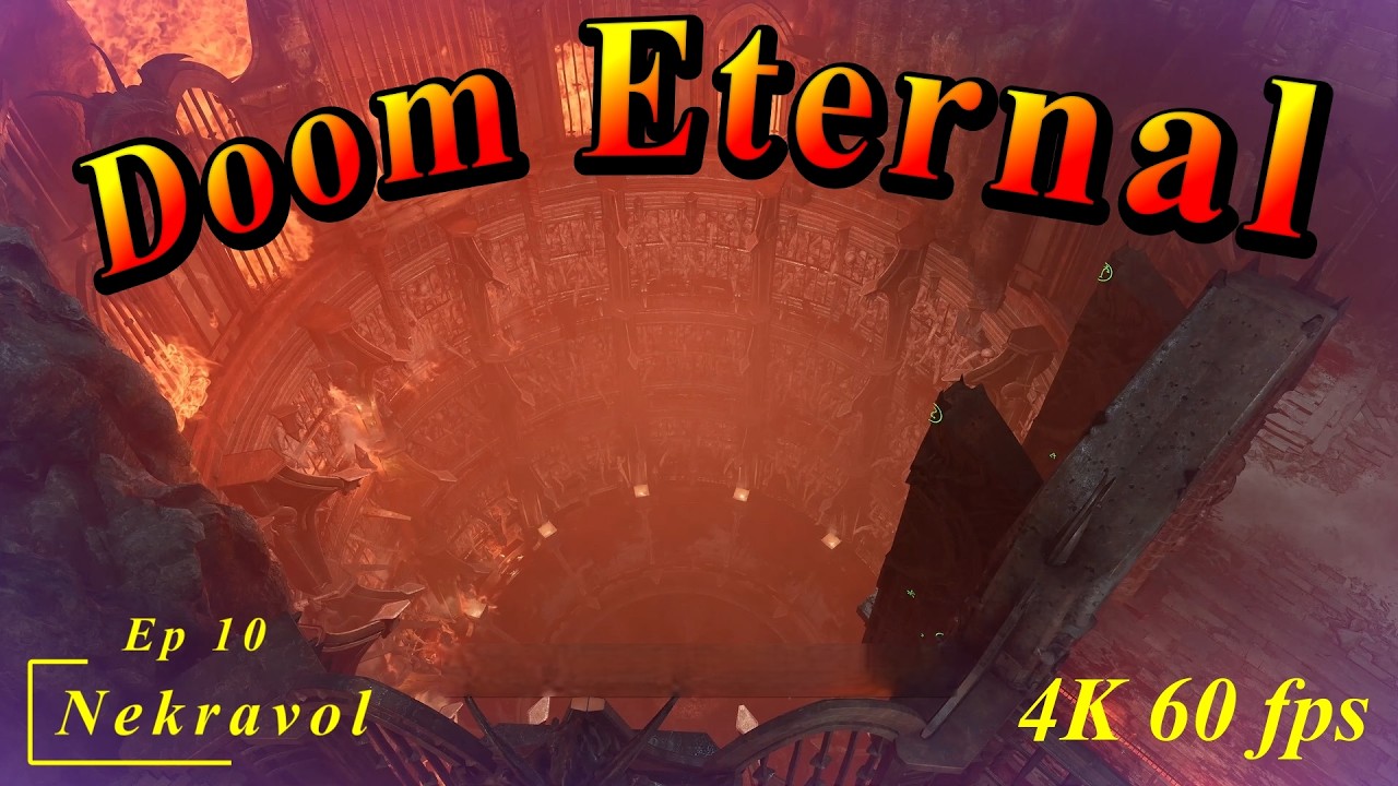 Doom Eternal Ep 10 Nekravol  First Playthrough 4K 60FPS