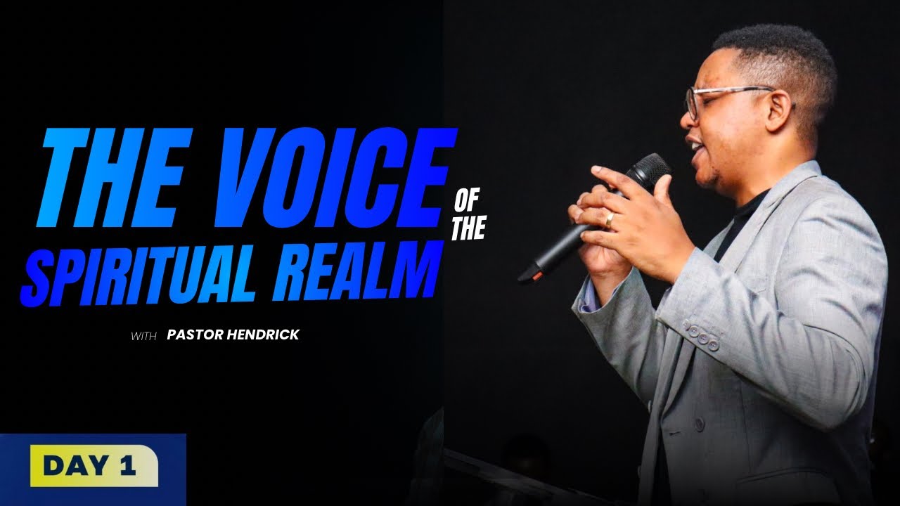 SEMINAR DAY 1 : THE VOICES OF THE SPIRITUAL REALM  | ALTARS WITH PASTOR HENDRICK 