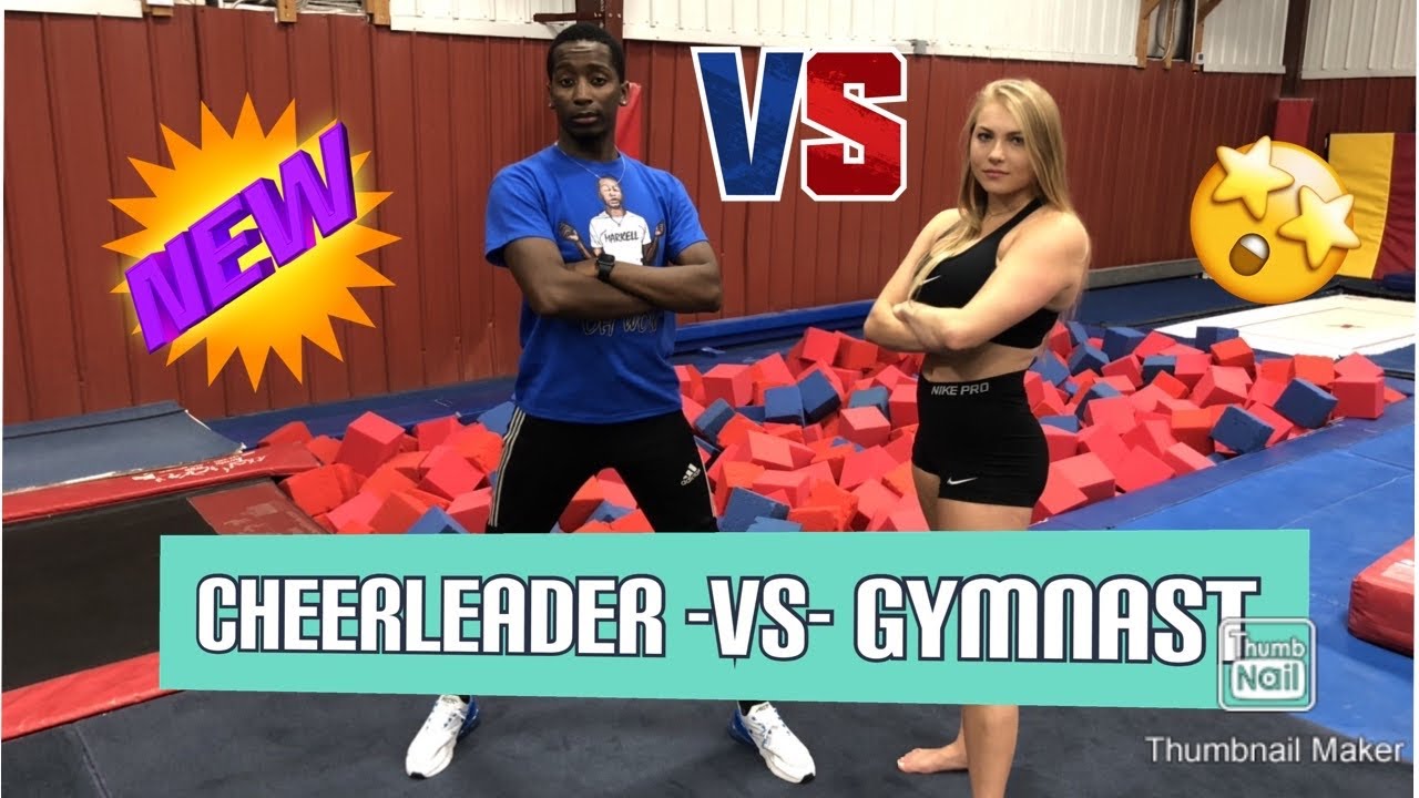 Соперничество между чирлидершей и гимнасткой ***Победитель получит 500 долларов наличными***