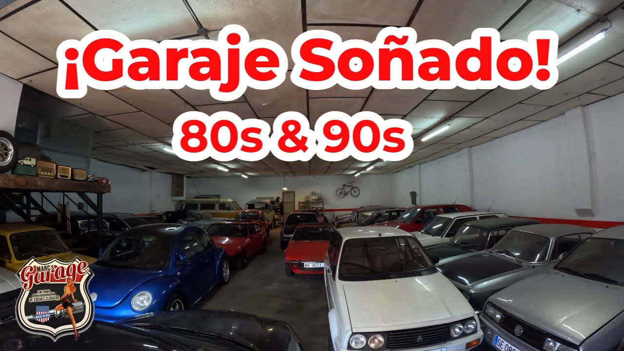 Descubrimos Esta Colección Privada de Coches Clásicos Épicos de los 80 y 90 en Cataluña