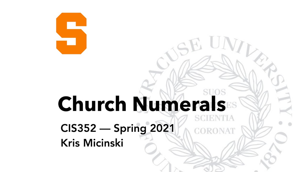 L20: Church Numerals