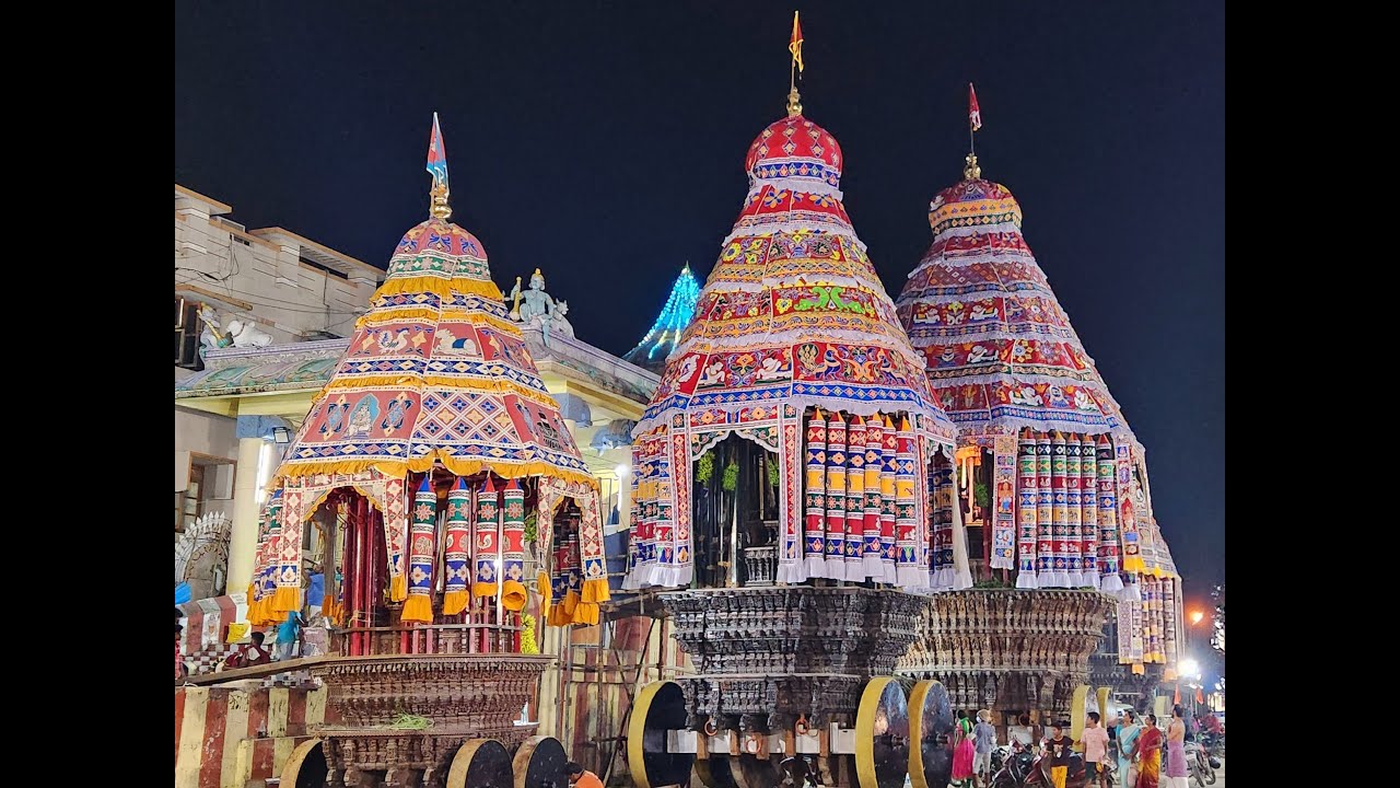 தேர் திருவிழா Sri Natarajar Amman 25.6.2023 Moolavar Rathothsavam