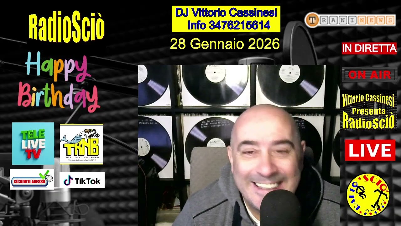 DJ Vitorio Cassinesi Tanti Auguri a Emanuele Stampacchia