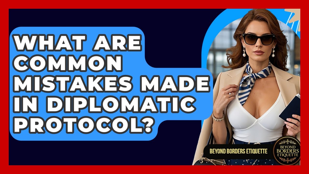 What Are Common Mistakes Made in Diplomatic Protocol? - Beyond Borders Etiquette