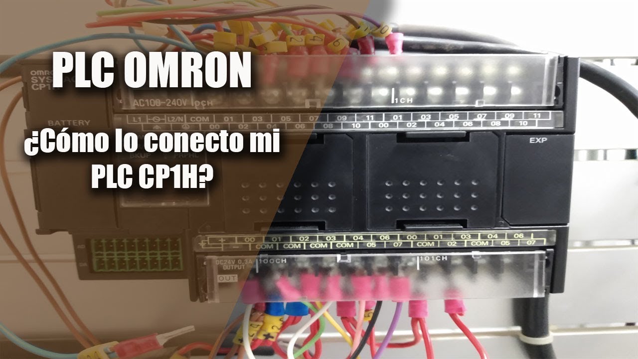 conectando PLC CP1H Omron