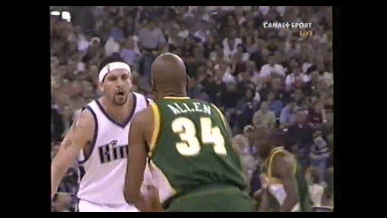 Ray Allen 33 Points 5 Ast @ Kings, 2005 Playoffs Game 3.