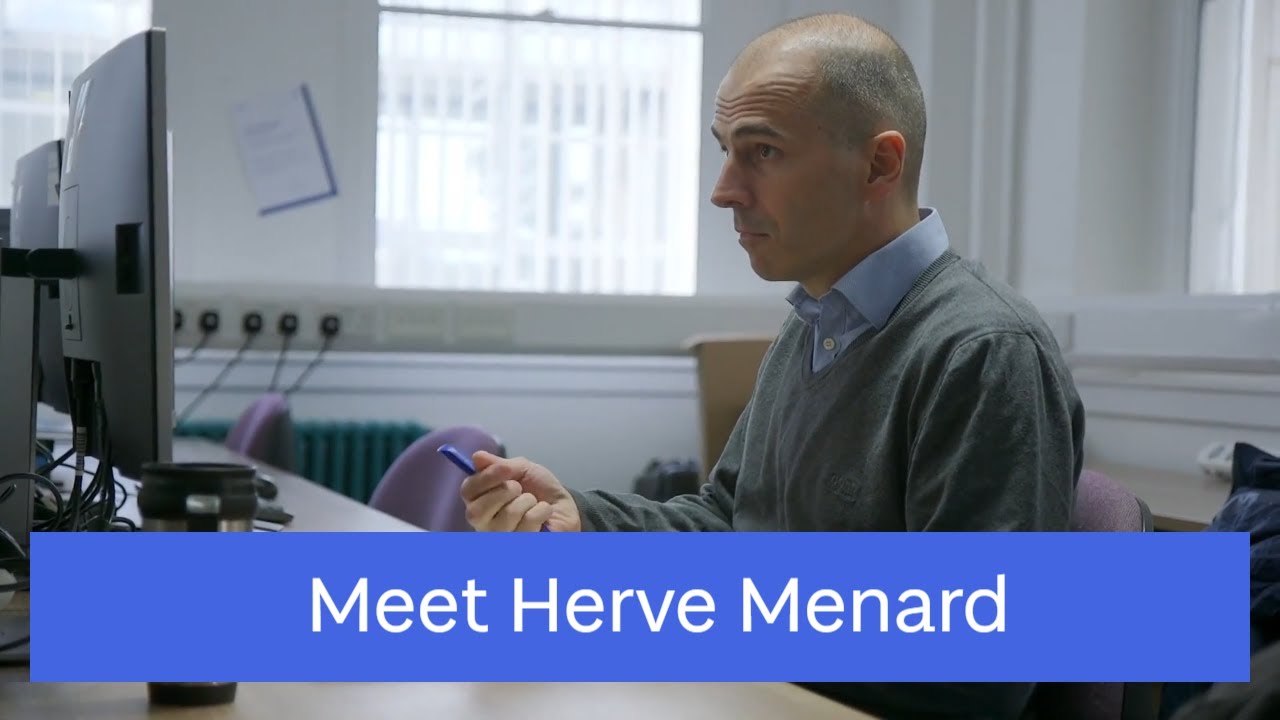 Meet Herve Menard | University of Dundee