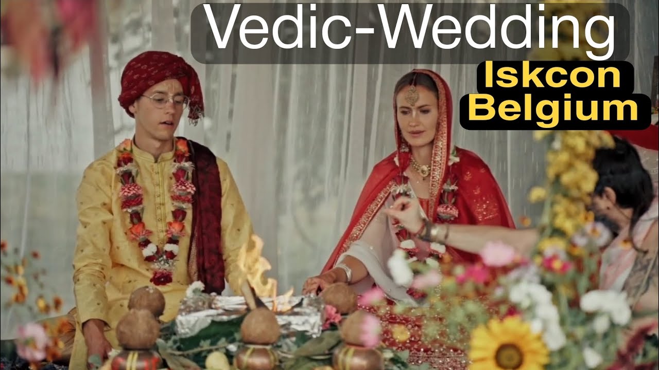 Vedic-Marriage(Ведическа сватба)in Belgium #iskcon #vedicmarriage #iskconwedding #radhadesh