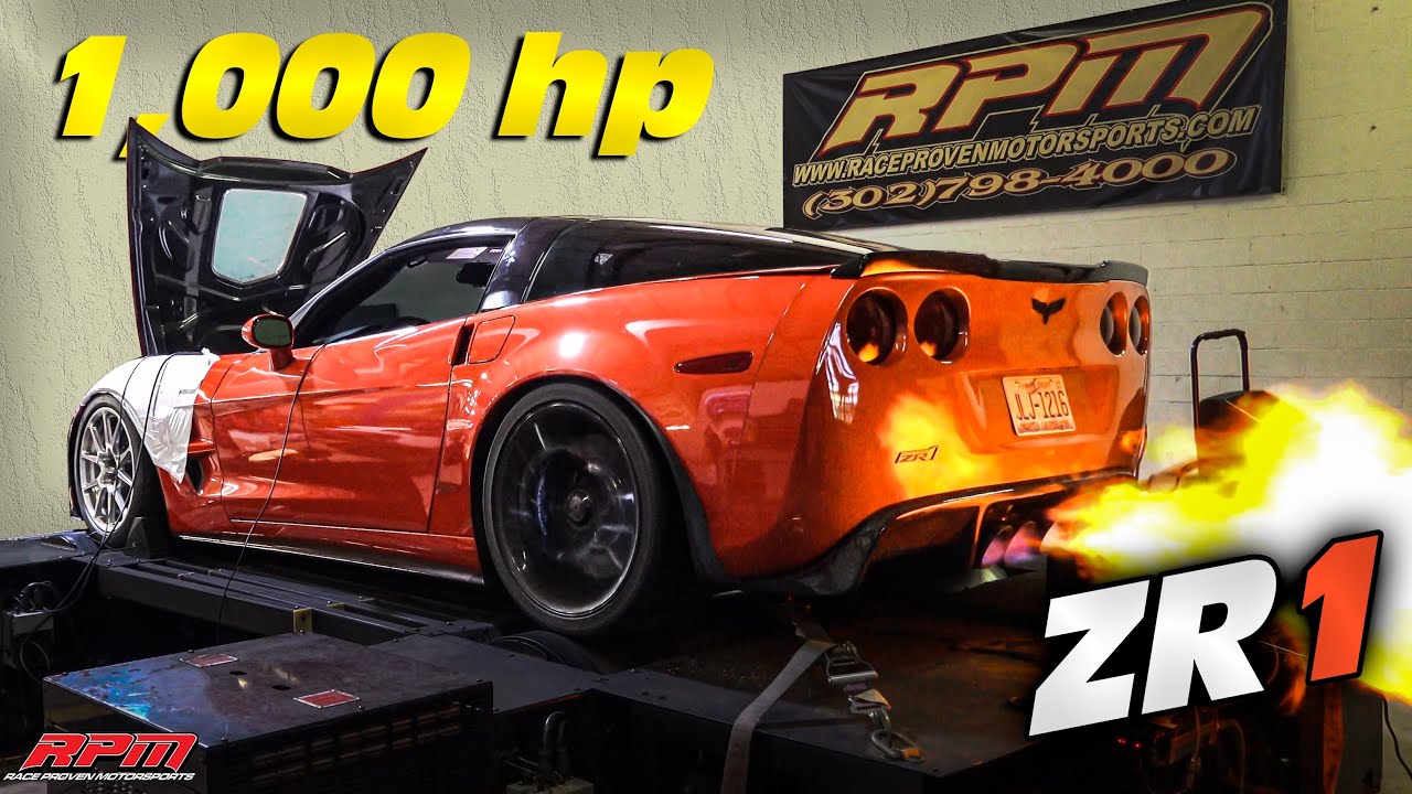 1150 HP C6 ZR1 Stock Bottom End, Kong Ported Blower!!