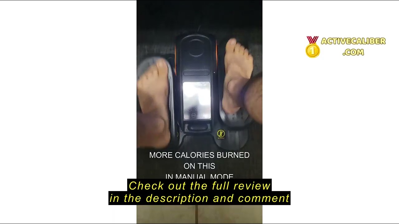 Review Wefely Under Desk Elliptical, Electric Leg Exerciser as Seen on TV for Seniors with 12 Adjust