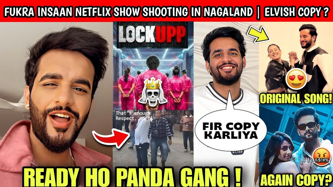 OMG!🤯 Fukra Insaan NETFLIX Show Shooting In Nagaland | Fukra Isha Song Copy By Elvish Exposed !