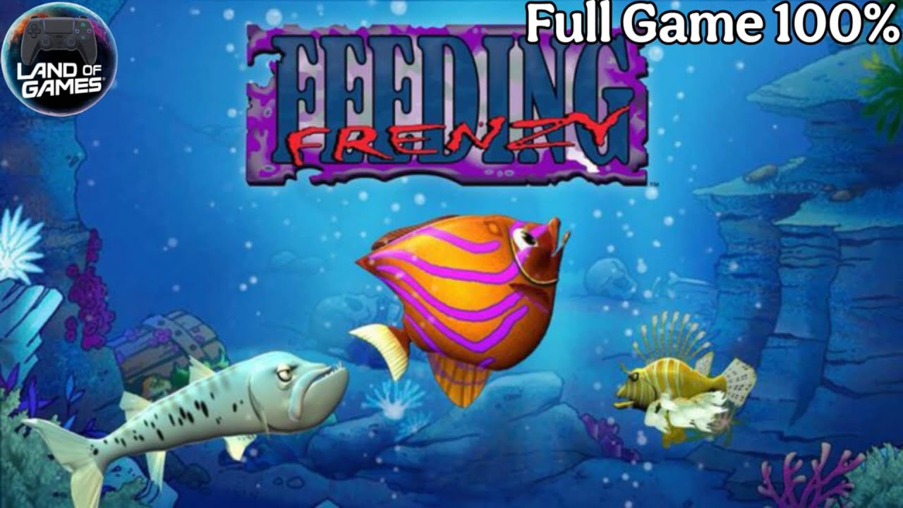 Feeding Frenzy (PC) - Full Game 1080p30 HD Walkthrough - No Commentary