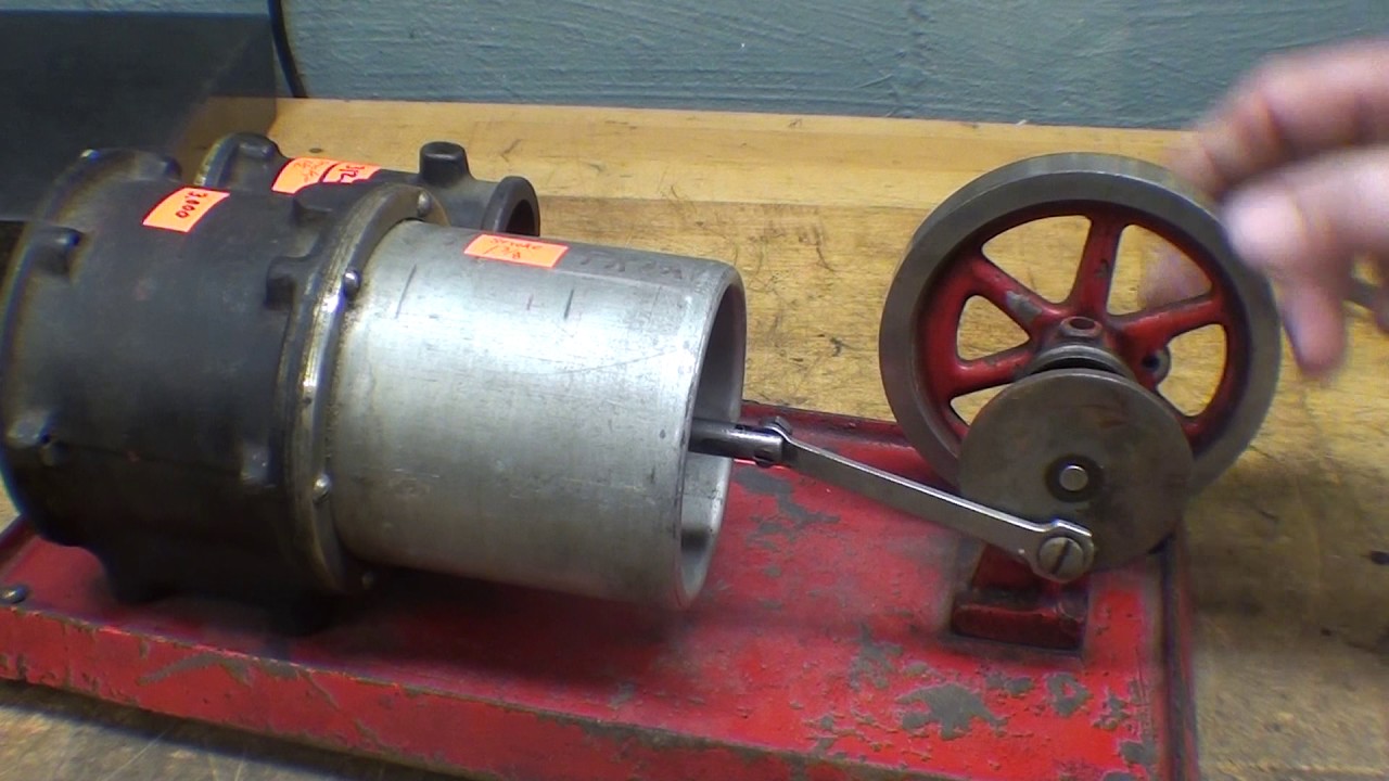 Rebuilding an EMPIRE Hot Air Engine 1 of 3 tubalcain mrpete222