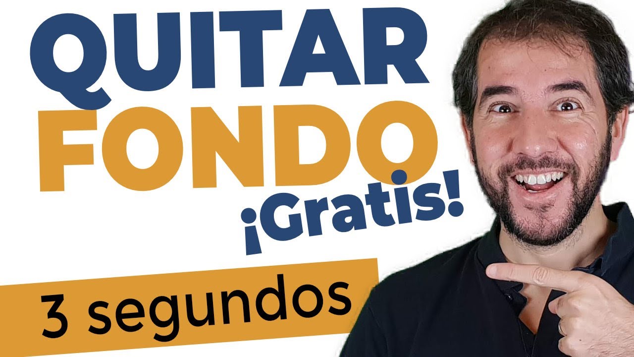 Quitar Fondo a una Imagen GRATIS y RÁPIDO -🏆- Las Mejores 4 Herramientas -