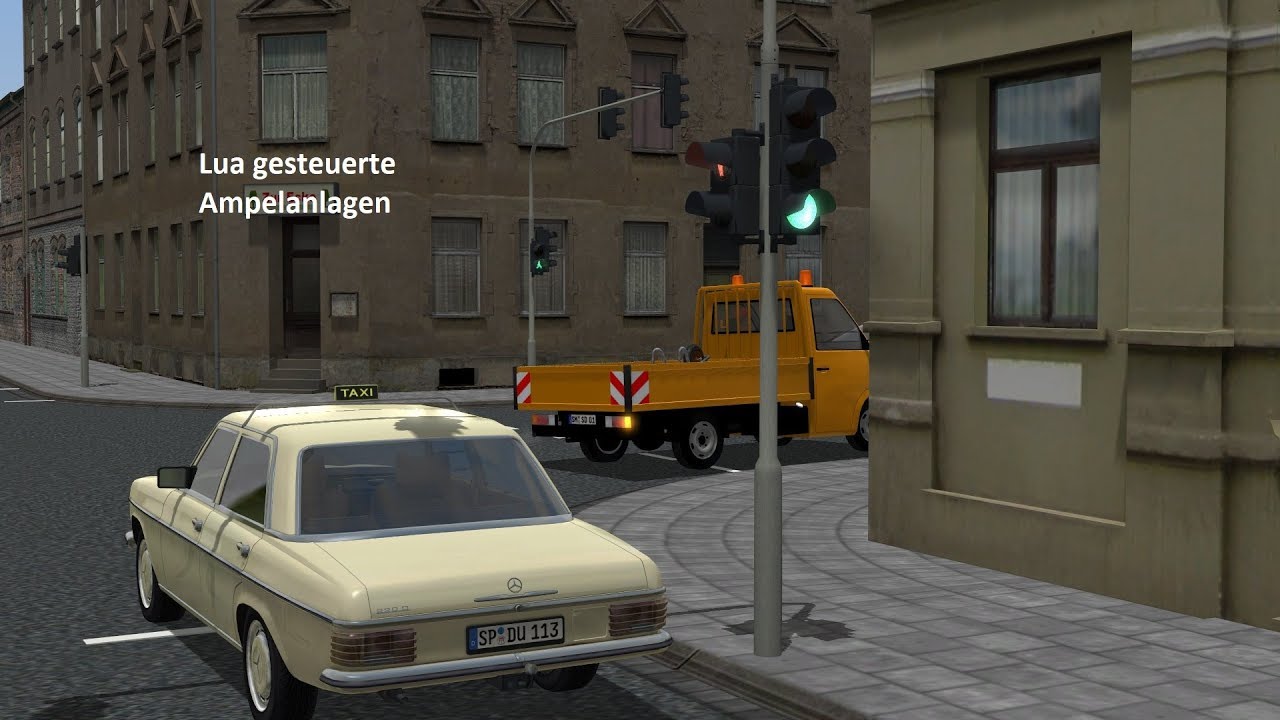 Lua gesteuerte Ampelanlage