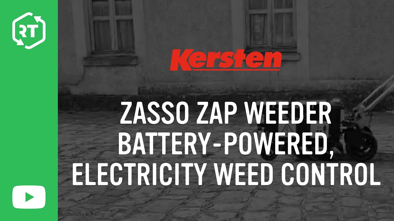 Zasso Zap Weeder  Battery Powered, Electricity Weed Control   Kersten UK