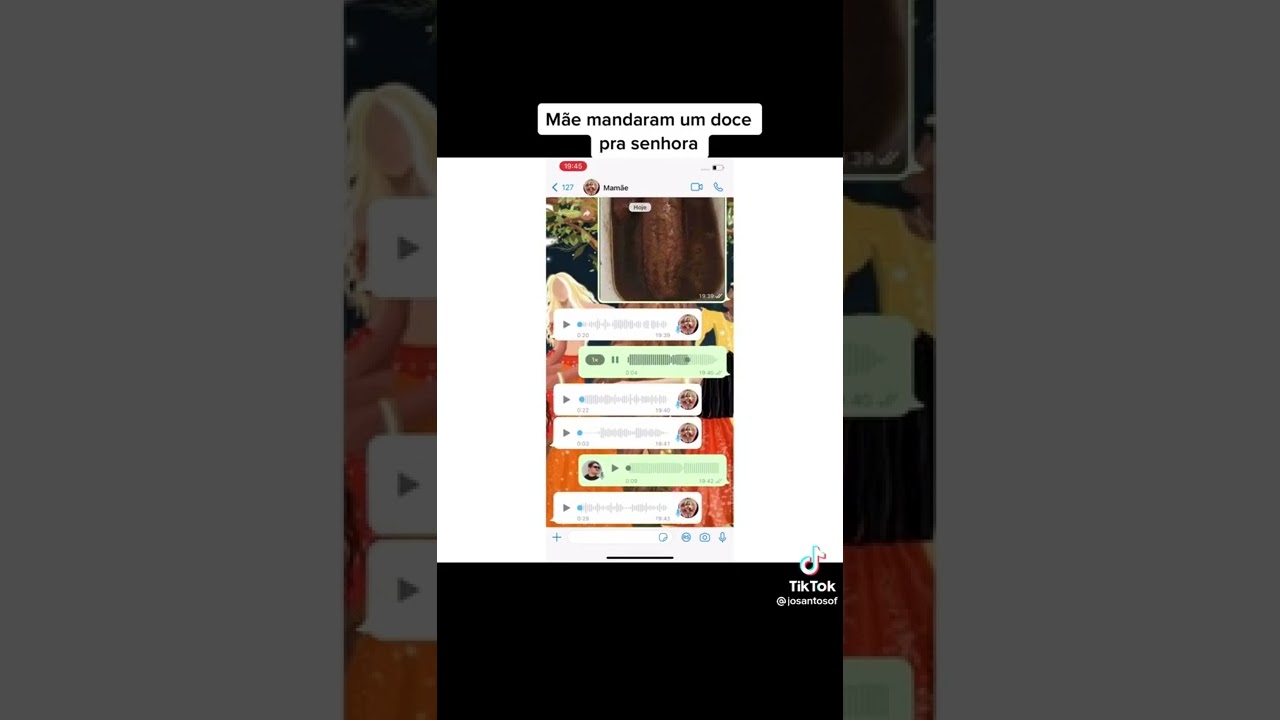 mãe mandaram um doce pra senhora kkkkk 😂😂😂😂😂😂😂😂😂 meu Deus kkkk