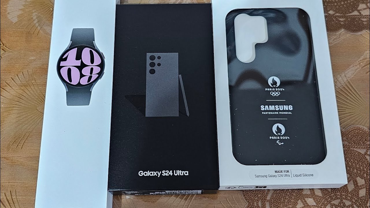 Samsung S24 Ultra déballage unboxing .