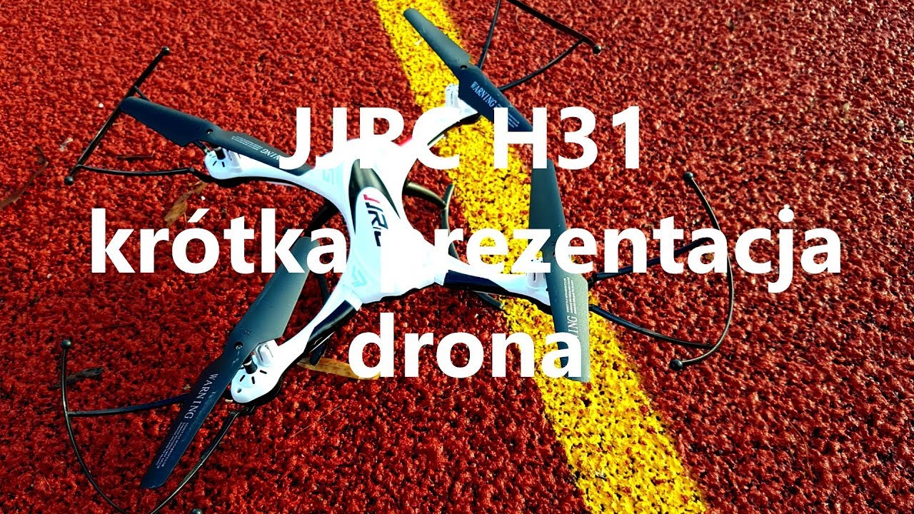 JJRC H31 - test taniego drona [4K]