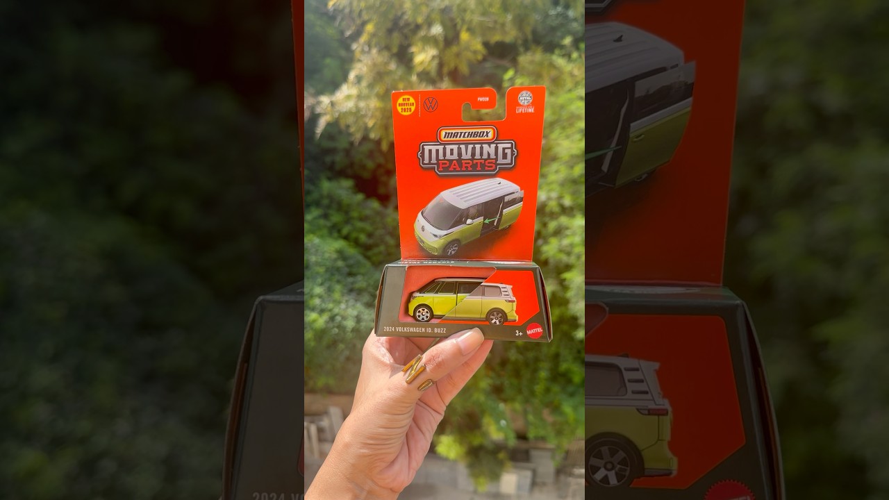 Matchbox Moving Parts Volkswagen ID. Buzz #matchboxcollector #movingparts