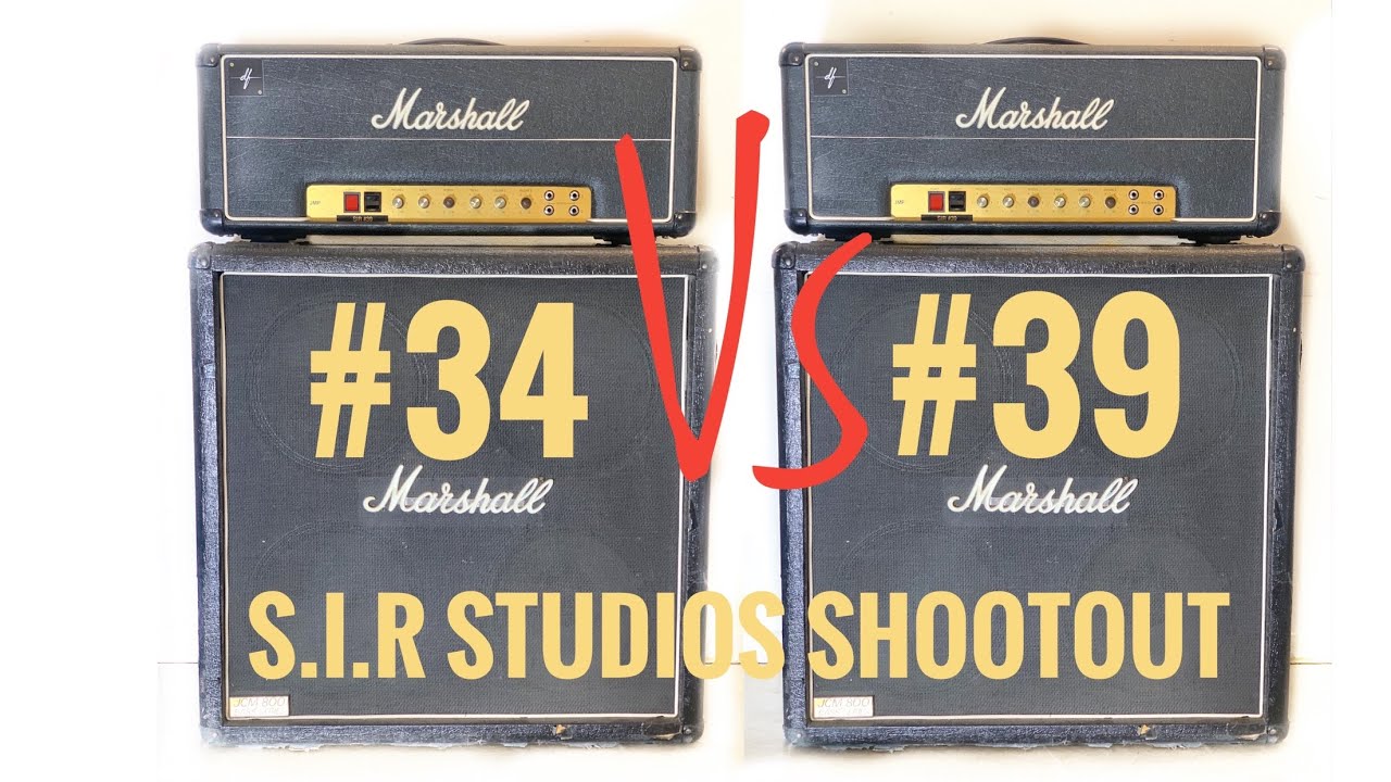 Comparing the Two SLASH Marshall Mods! S.I.R #34 vs #39